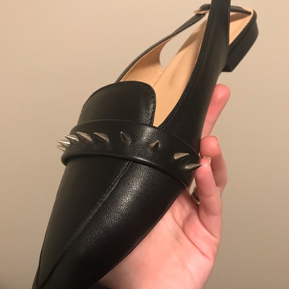 Black sling backs - Picture 2 of 2